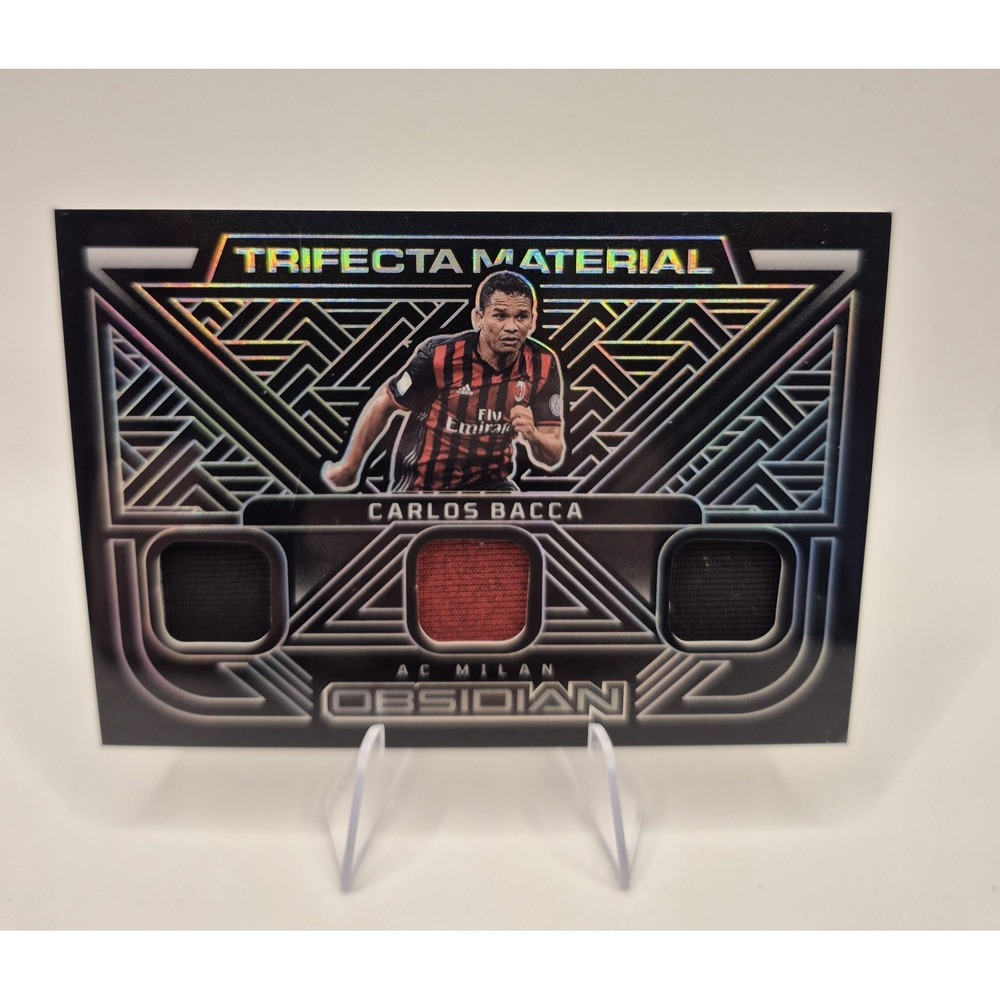 2022-23 Panini Obsidian Carlos Bacca #TM-CBA Trifecta Materials /199 See Pics